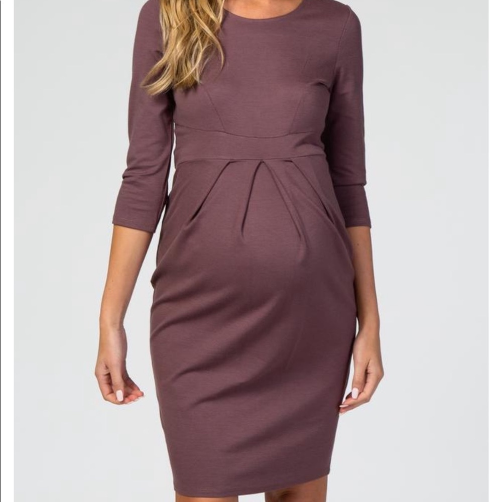 Pink blush Maternity Dress Size M